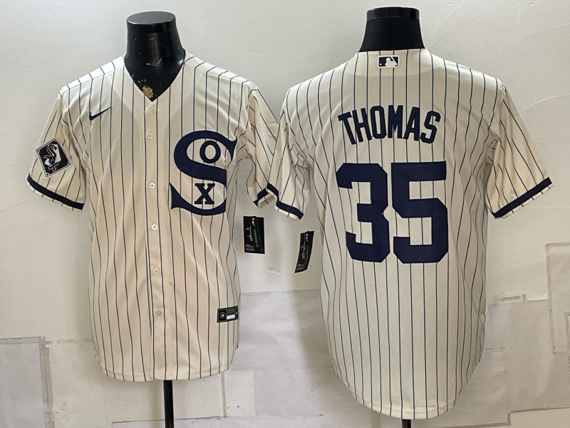 Men 2026 Chicago White Sox #35 Thomas white Game Nike MLB Jersey 0823006->chicago white sox->MLB Jersey